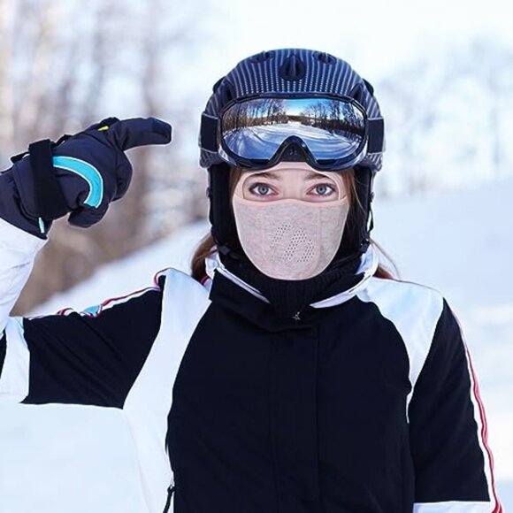 Fleece Balaclava Ski Mask Thermal Winter Sports Face Cover Adjustable Fit main image 4